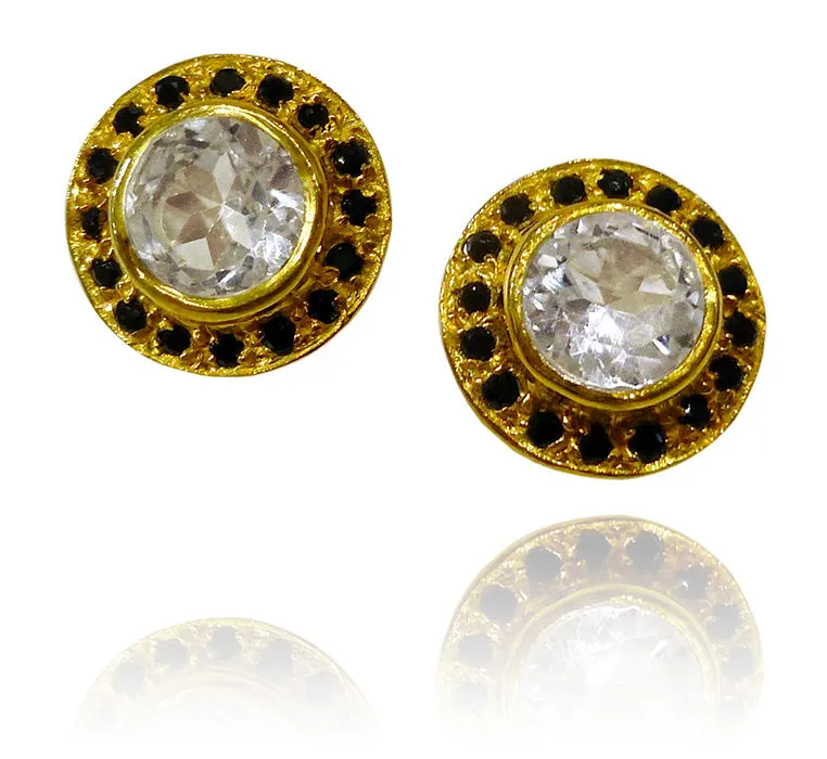 18K Gold Plated Maharani Studs