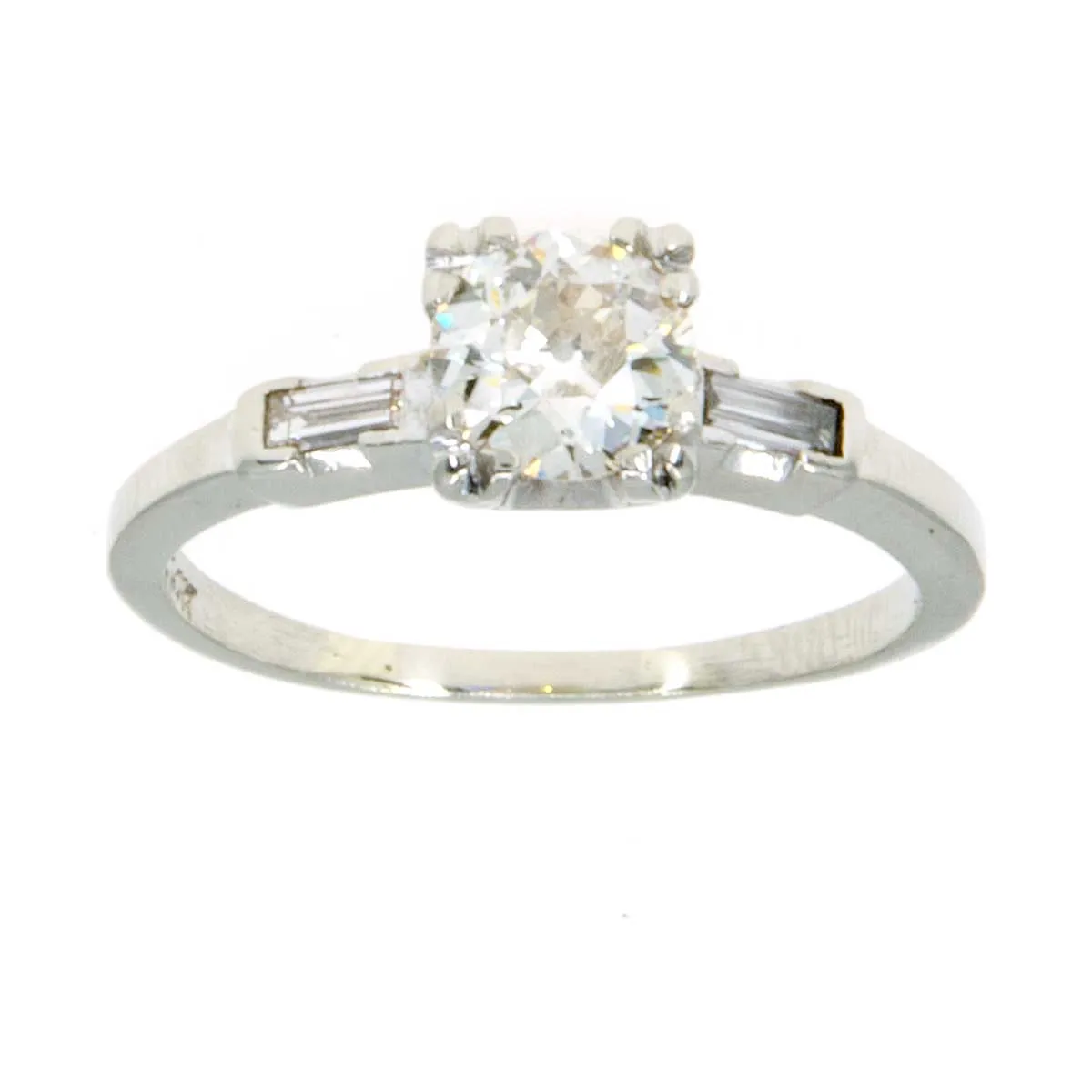 1950s 1.06ct Diamond Engagement Ring