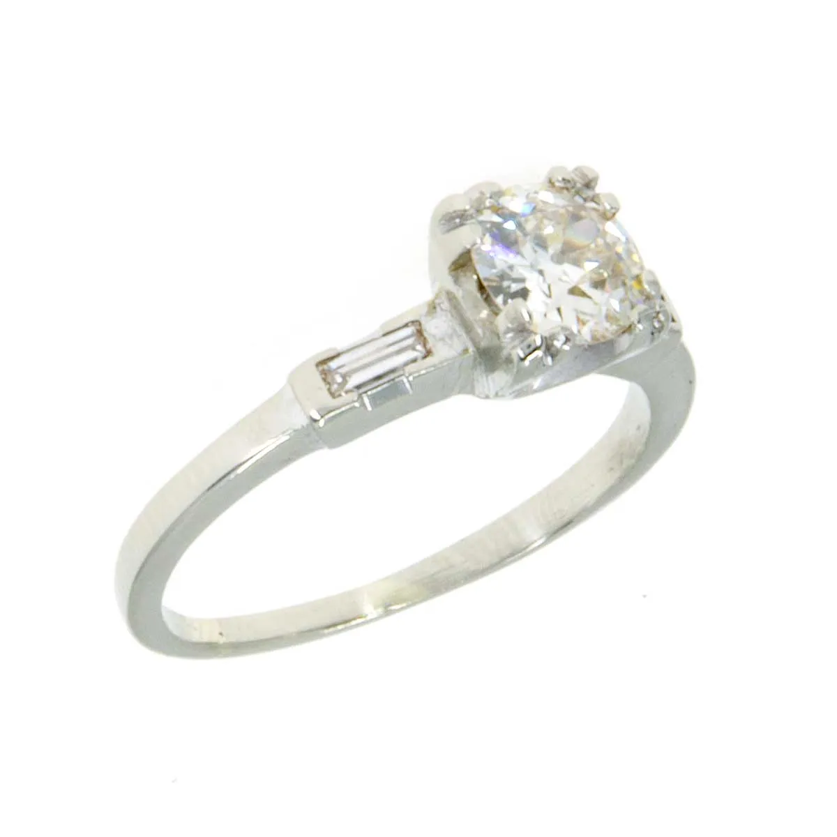 1950s 1.06ct Diamond Engagement Ring