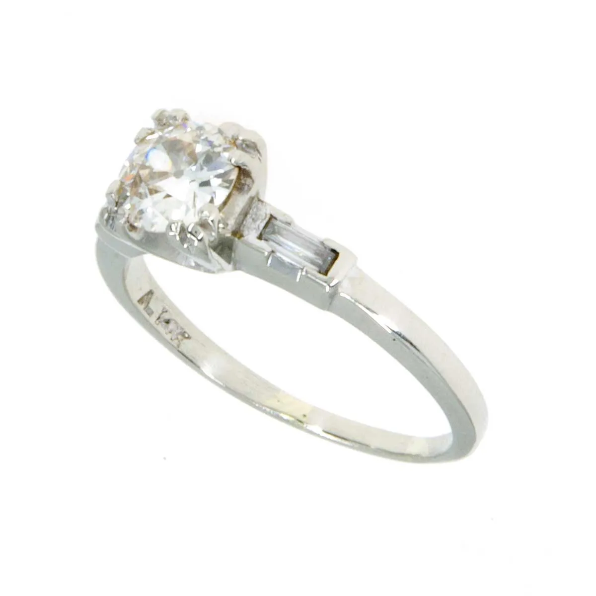 1950s 1.06ct Diamond Engagement Ring