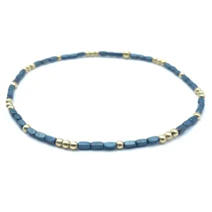 2mm Newport Harbor Blue Waterproof Bracelet