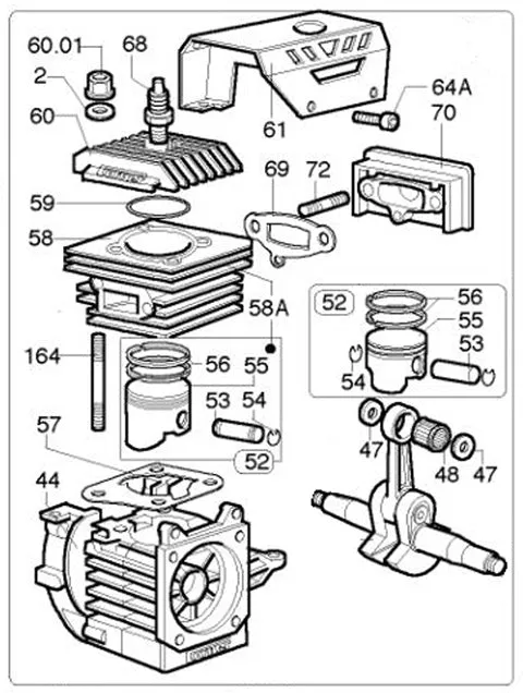 52. (S080-052-05) K80 Piston Assembly