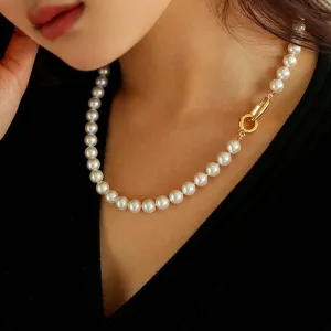 8mm Pearl Beads Necklace