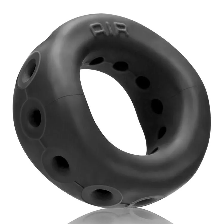 Air Airflow Cockring Oxballs SiliconeTpr Blend Black Ice