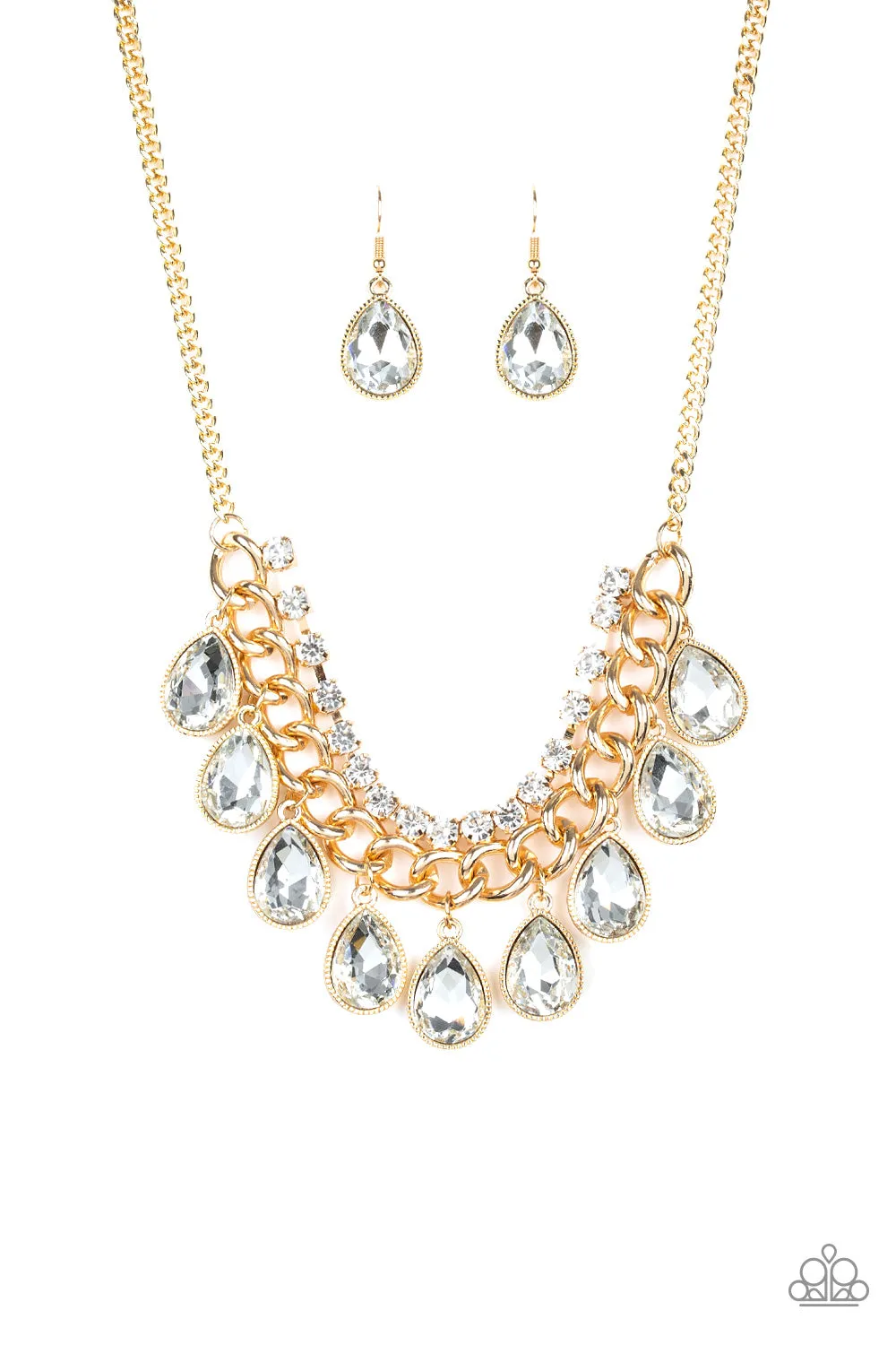 All Toget-HEIR Now Gold Necklace Set