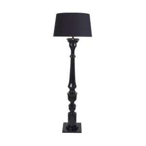 Antique Black Floor Lamp 160cm