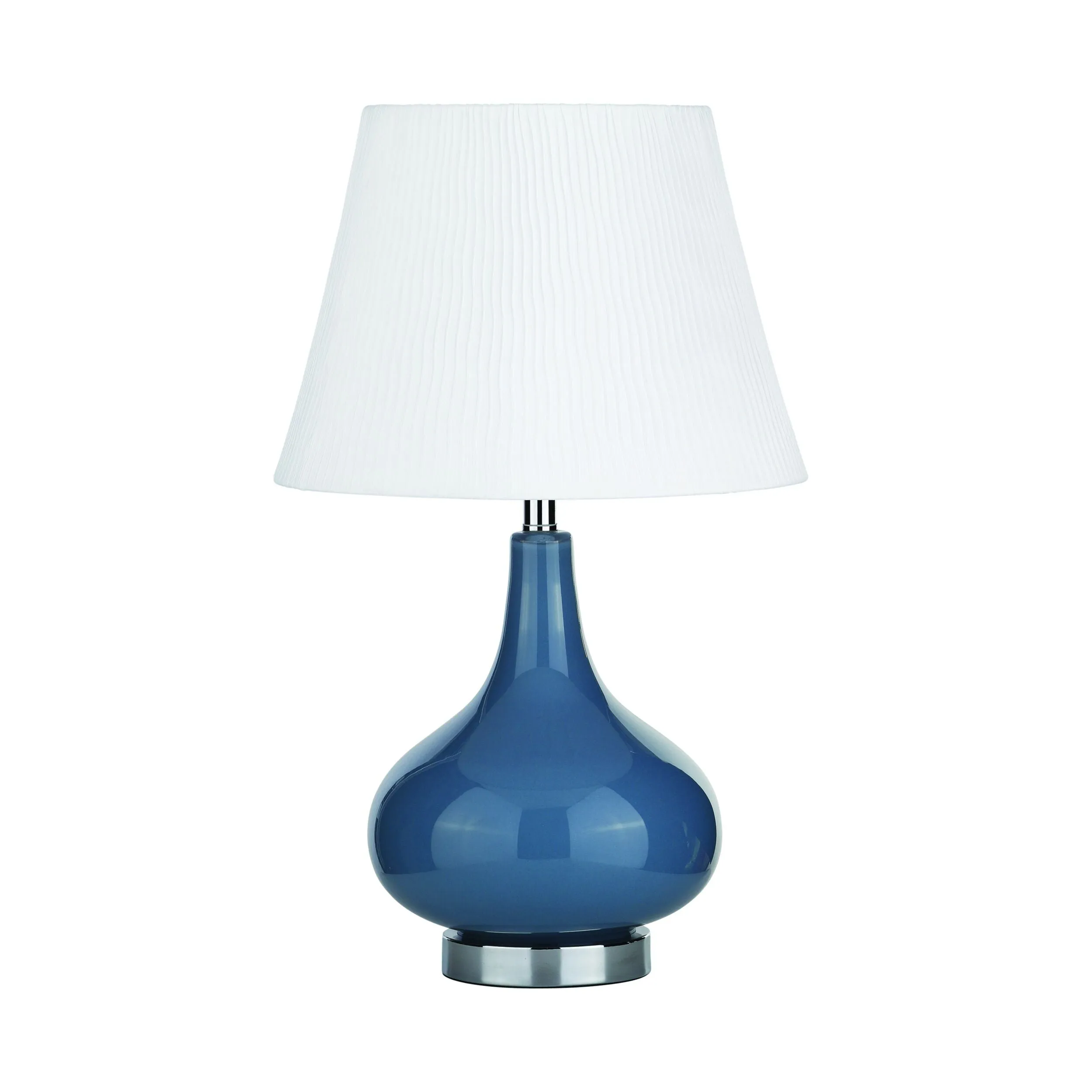 Antonio Light Blue Table Lamp 58cm