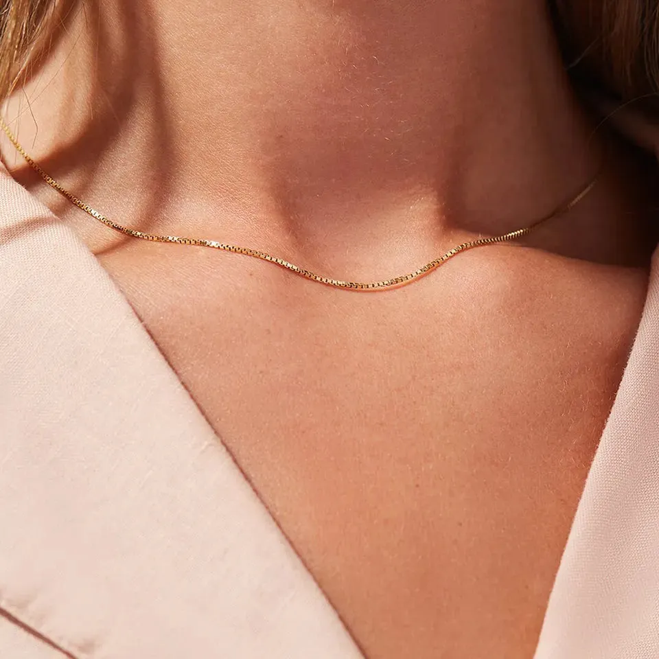 Astra Box Chain Necklace