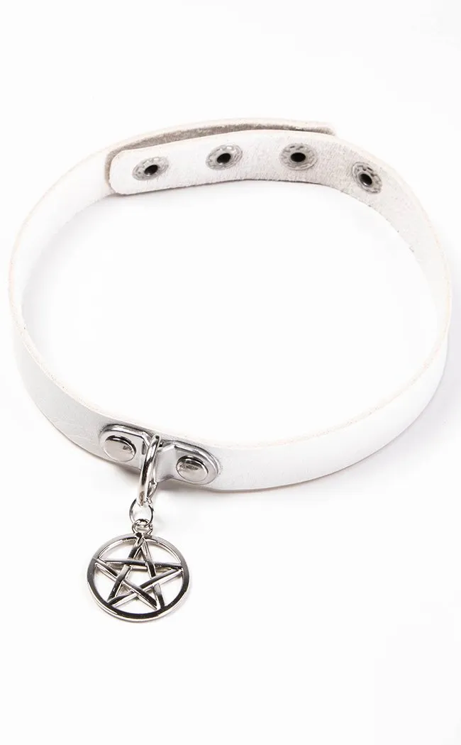 Betty Sin Choker | White