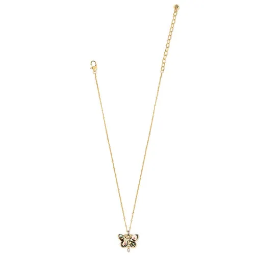 Botanique Butterfly Gold Pendantt Necklace