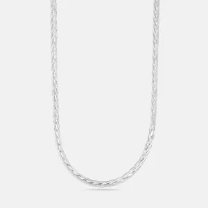 Braided Herringbone Chain Necklace x 5mm