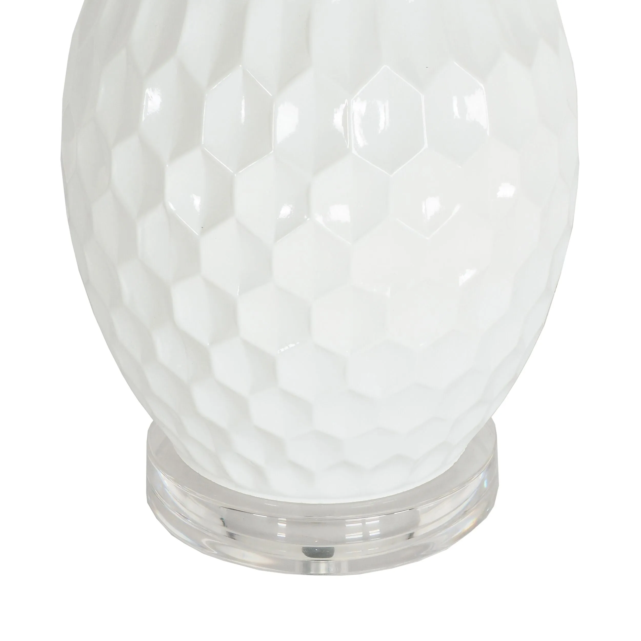 Calypso Glass Table Lamp 77cm