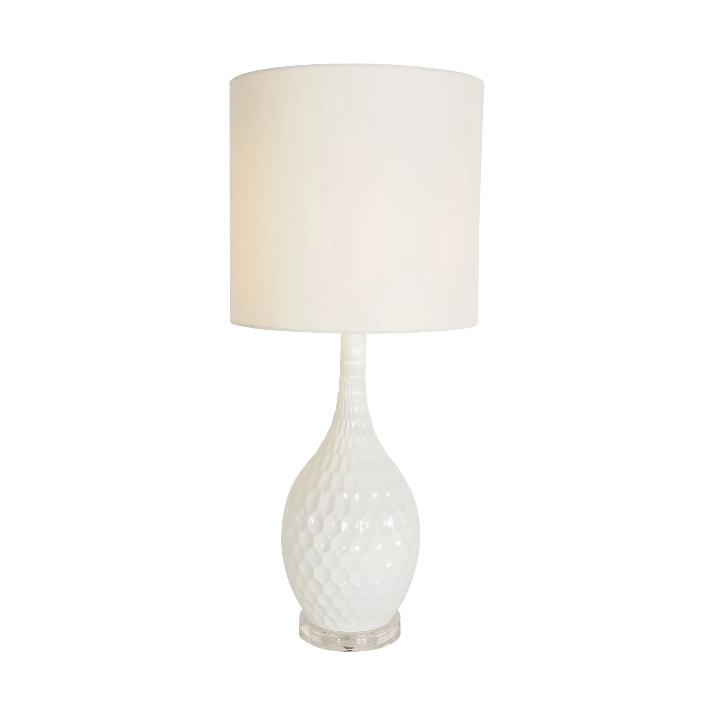 Calypso Glass Table Lamp 77cm