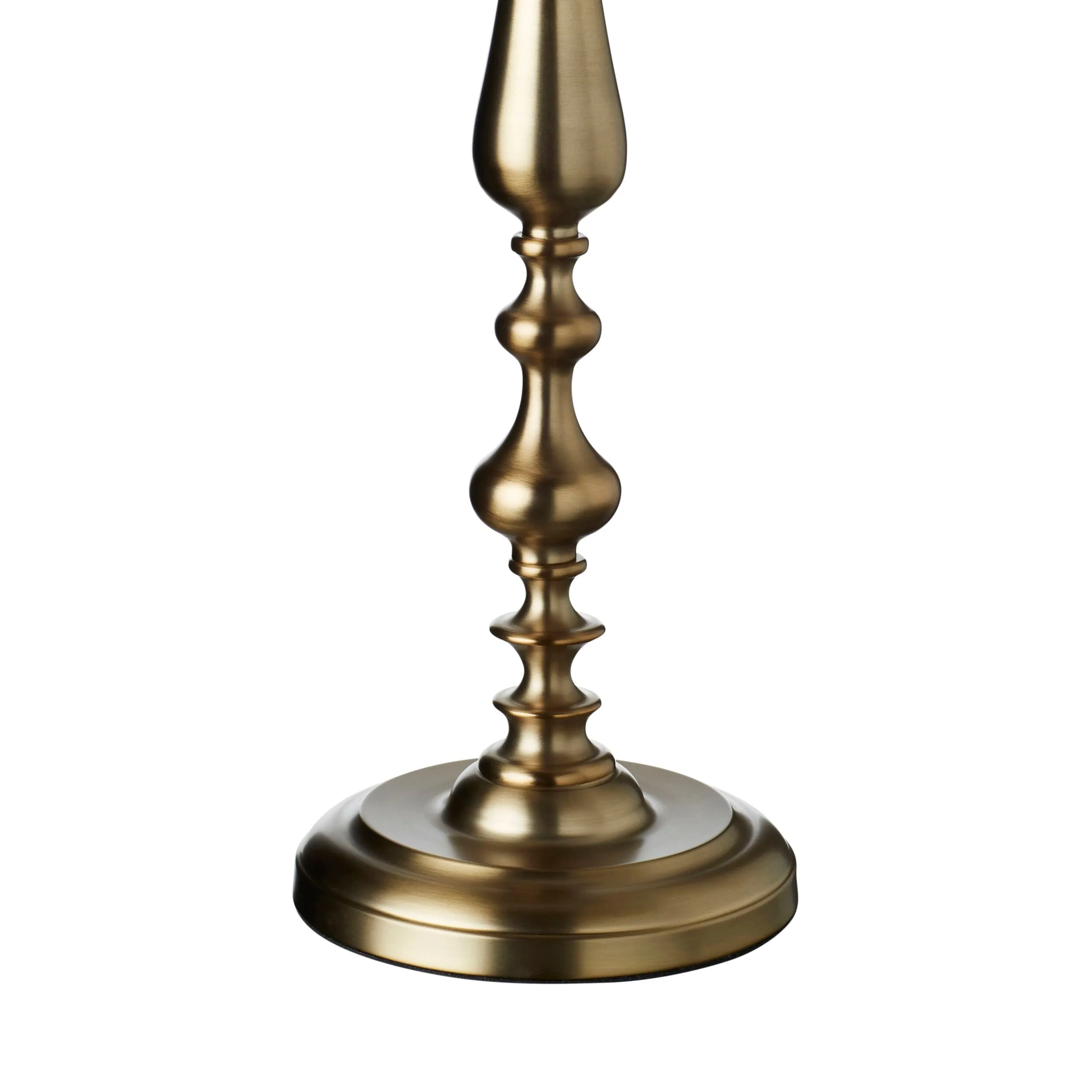 Castille Matt Brushed Gold Metal Table Lamp 84cm