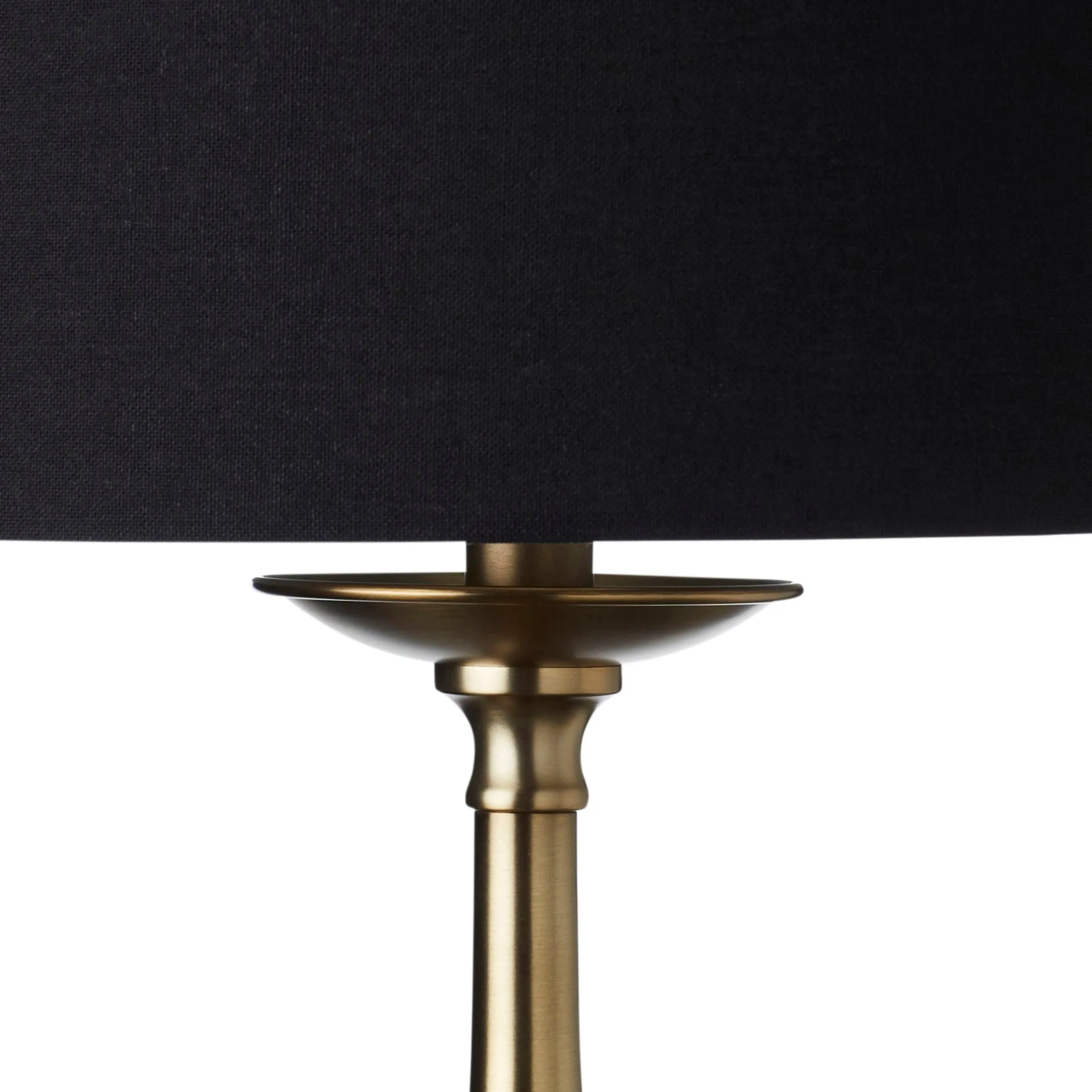 Castille Matt Brushed Gold Metal Table Lamp 84cm