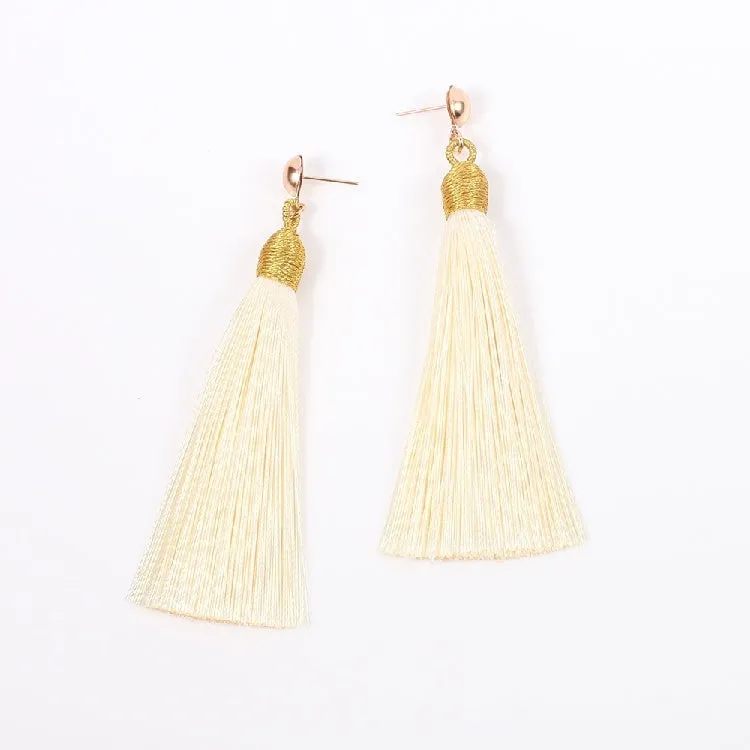 Chinese Ethnic Style Retro Tassel Earrings