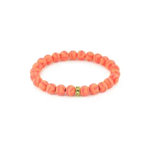 Coral Stack Bracelet