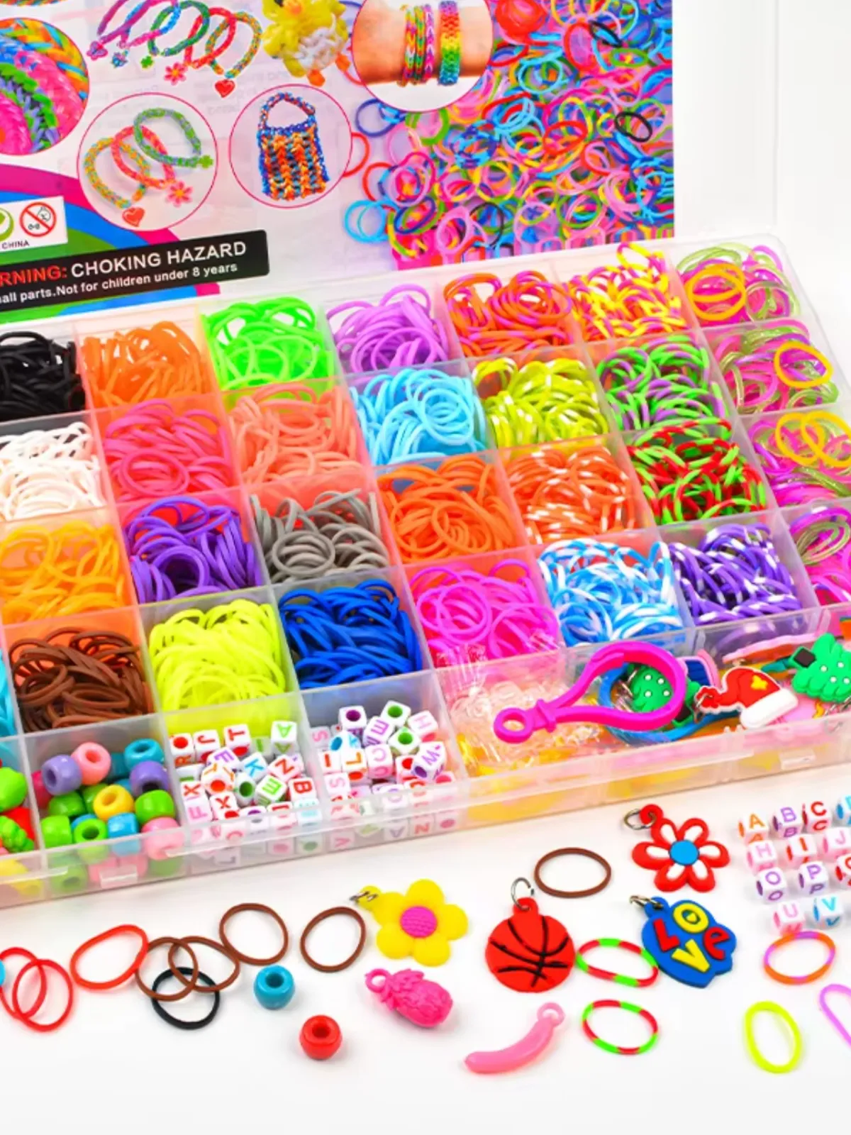 Creative DIY Rainbow Bracelet Making Kit