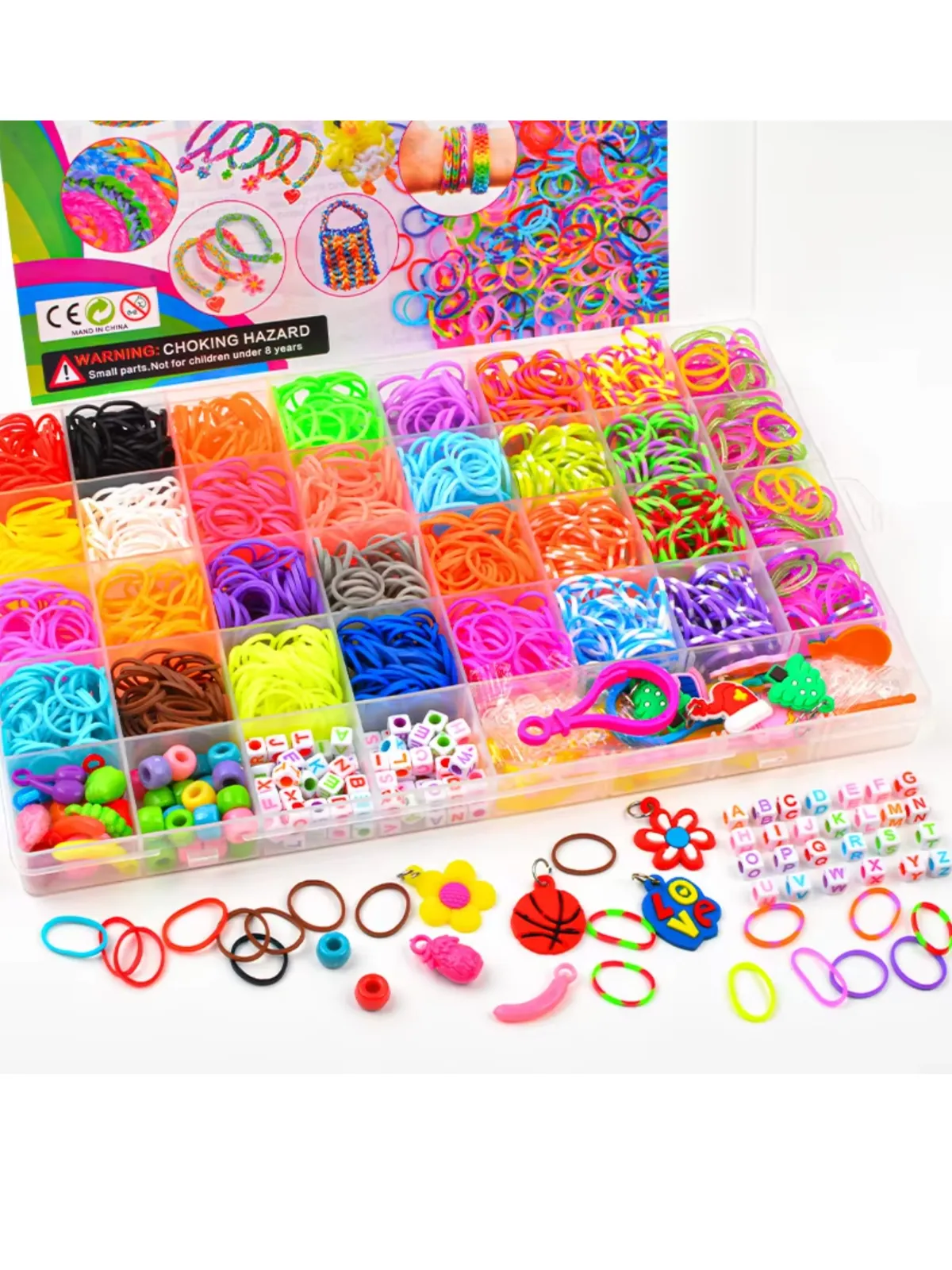 Creative DIY Rainbow Bracelet Making Kit