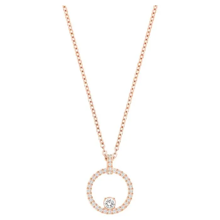 Creativity Circular Pendant, Rose-Gold Plated