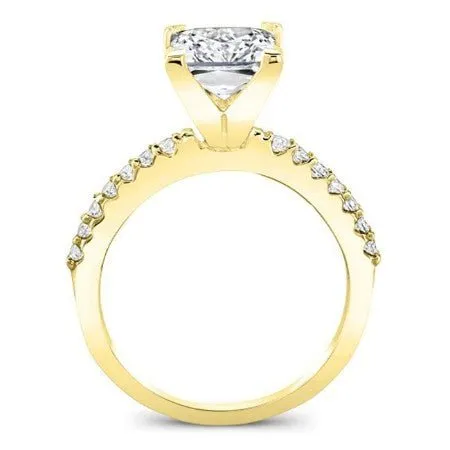 Dahlia - Princess Lab Diamond Engagement Ring (IGI Certified)