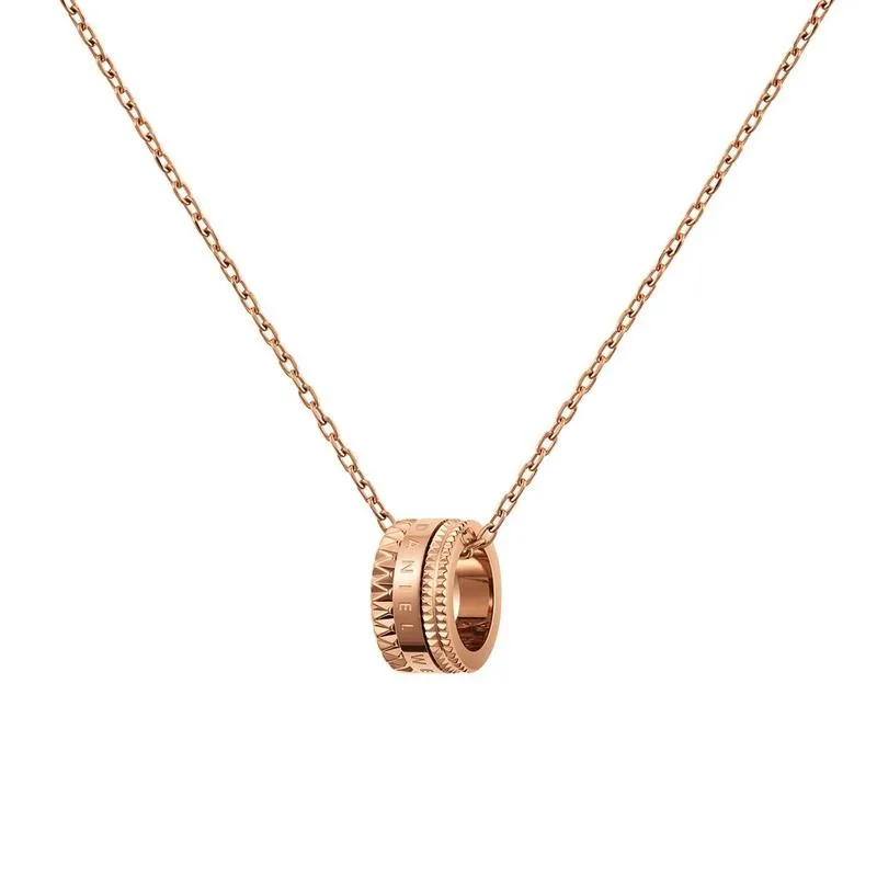 Daniel Wellington Elevation Necklace Rose Gold