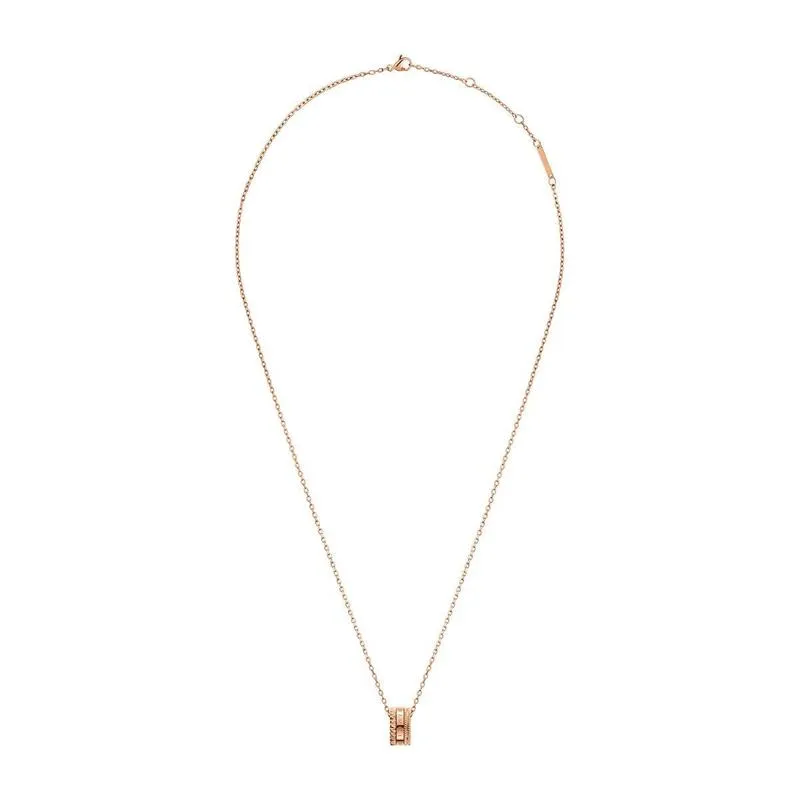 Daniel Wellington Elevation Necklace Rose Gold