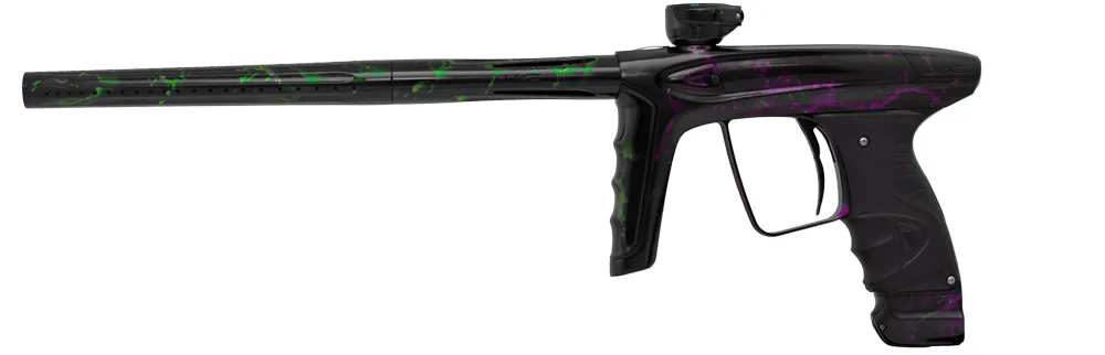 DLX Luxe Ice - Gloss Black / Lime / Purple Splash