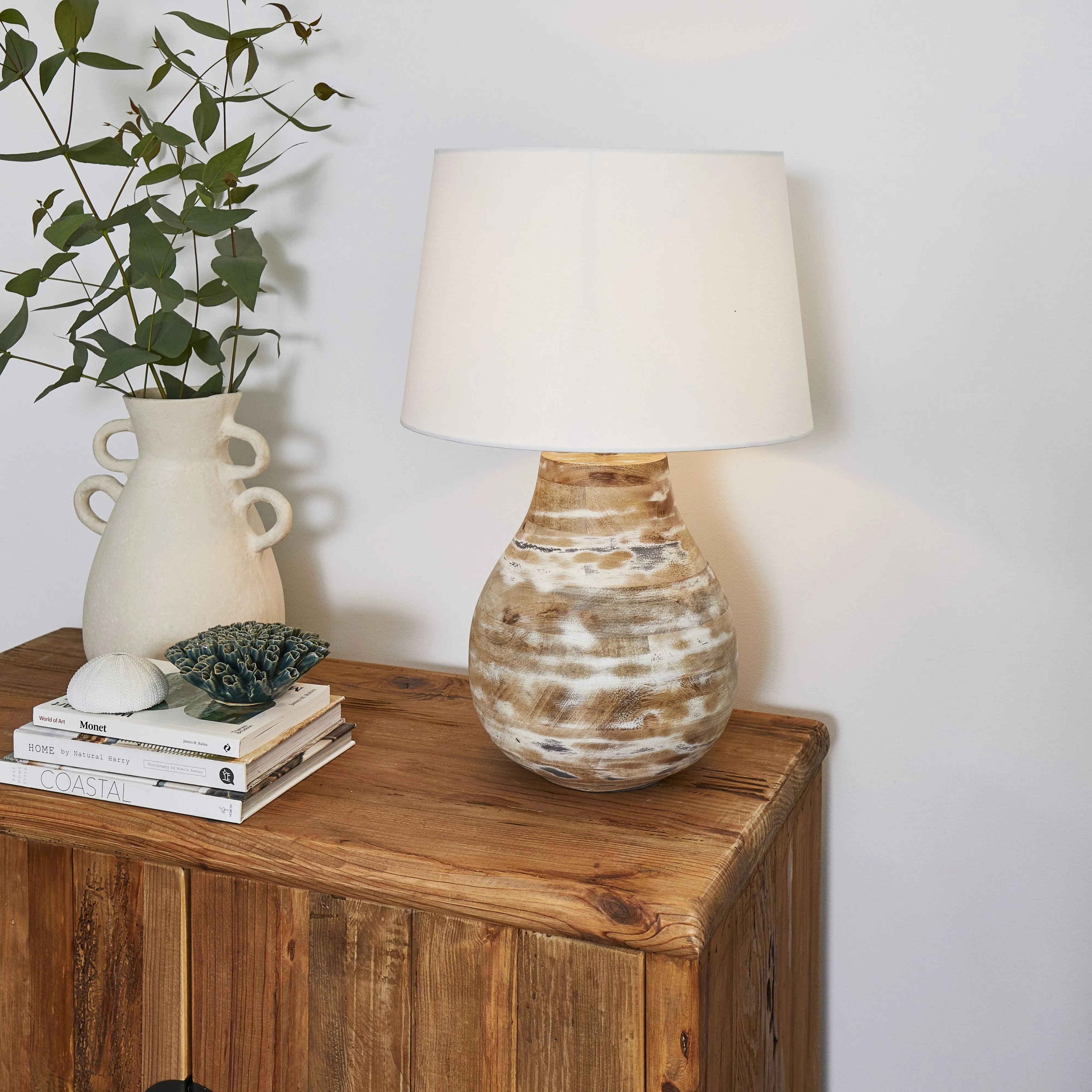 Estera Wooden Table Lamp 50cm