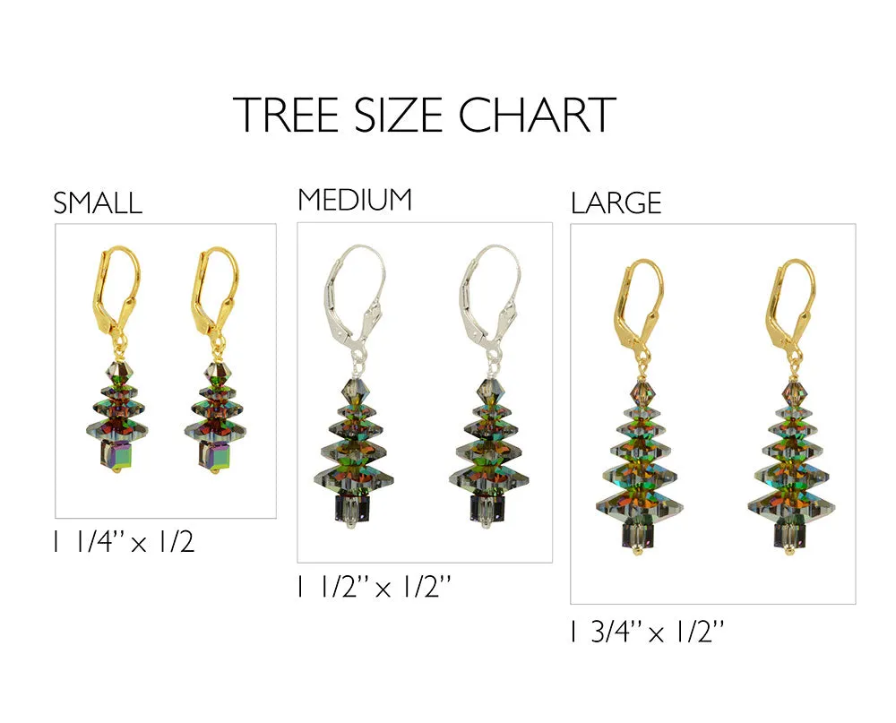 Evergreen Tree Earrings - LARGE