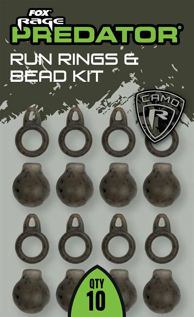 Fox Rage Predator Run Rings & Bead Kit