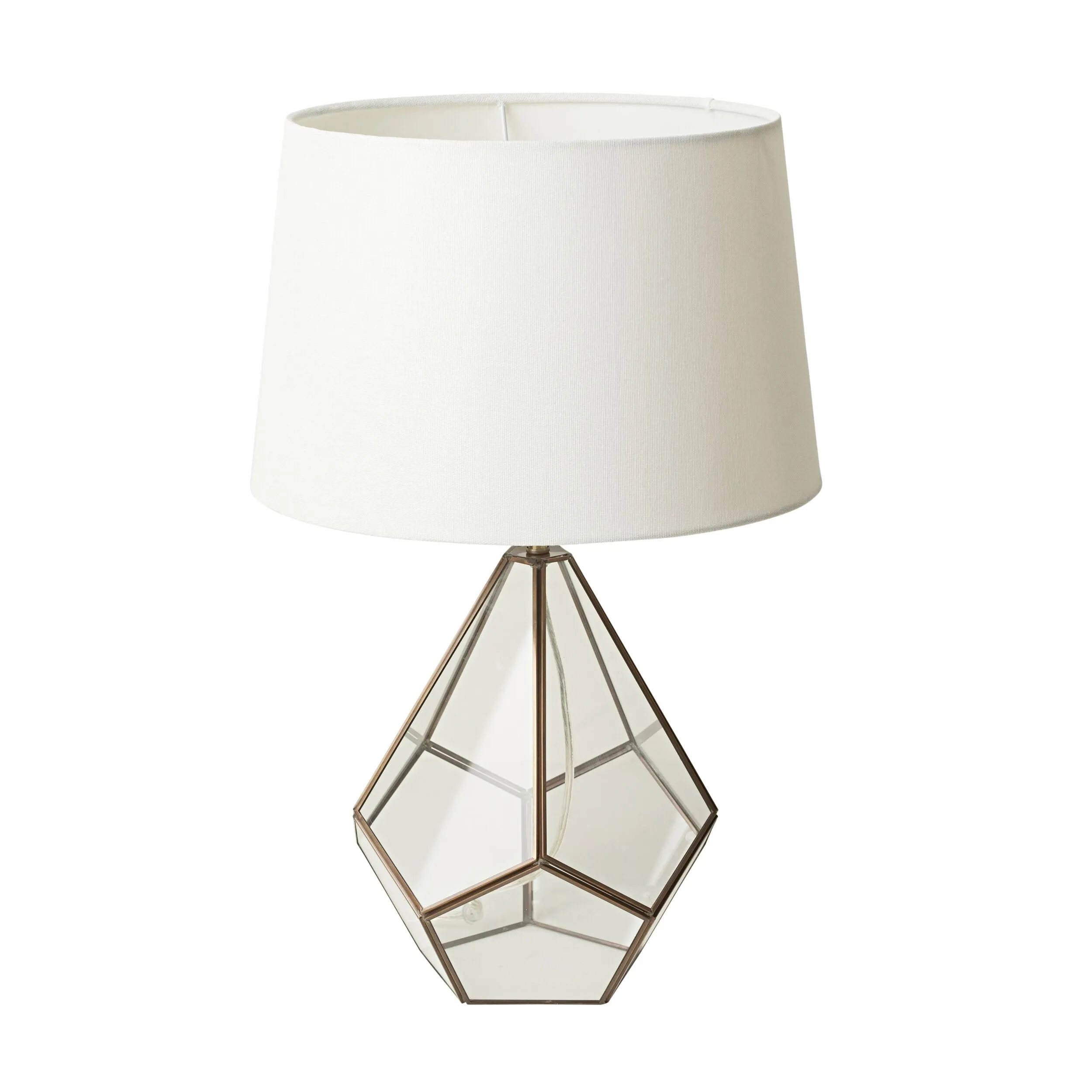 Hexagonal Table Lamp 54cm