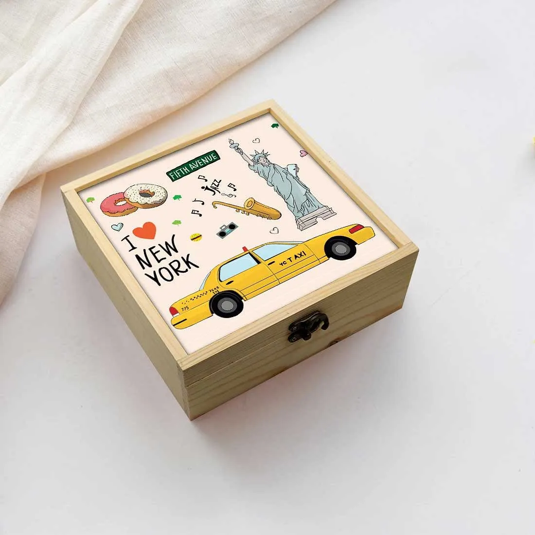 Jewellery Box Makepup Organizer -  I Love New York