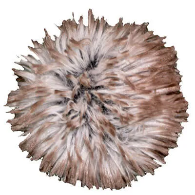 Large Pom - Fox Faux Fur, Multi-Tonal (Blue Steel - Limited Availability)