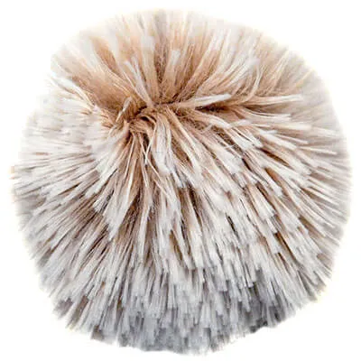 Large Pom - Fox Faux Fur, Multi-Tonal (Blue Steel - Limited Availability)