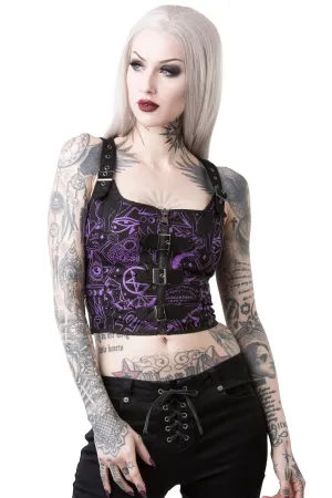 Miss Morbid Hold Tight Top [B]