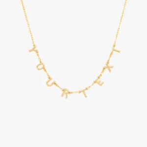 Name Charm Necklace