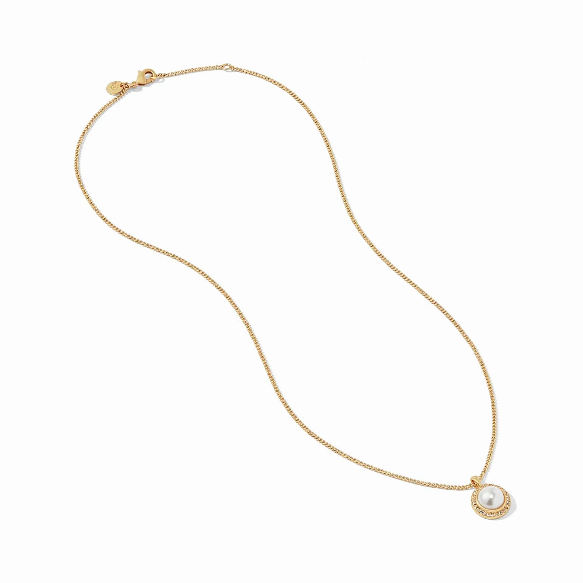 Odette Pearl Solitaire Necklace