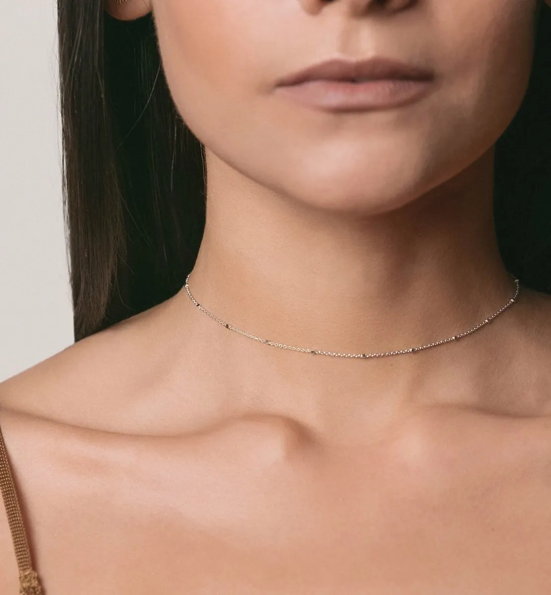 Oli Dainty Bead Choker