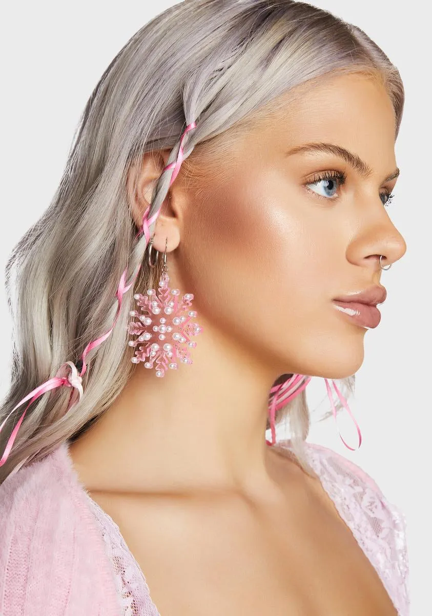 One In A Million Snowflake Earrings