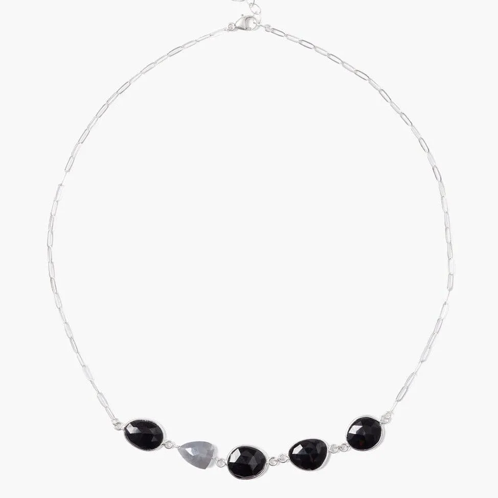 Onyx Mix Valencia Necklace