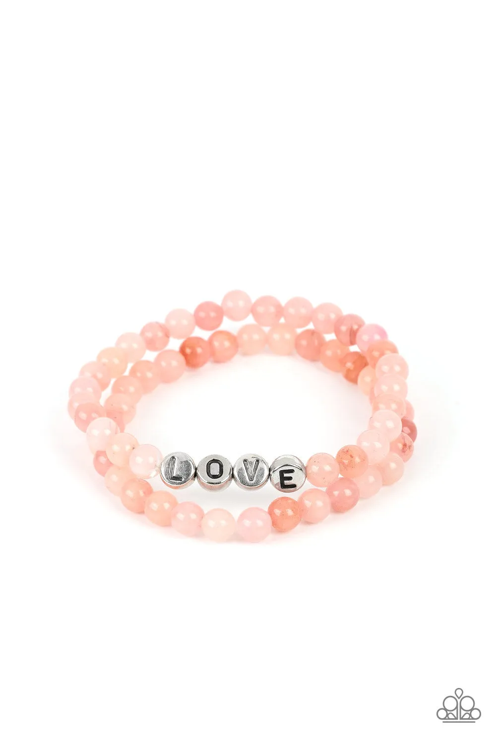 Open Door Jewelry - Devoted Dreamer - Pink Bracelet - Paparazzi Accessories