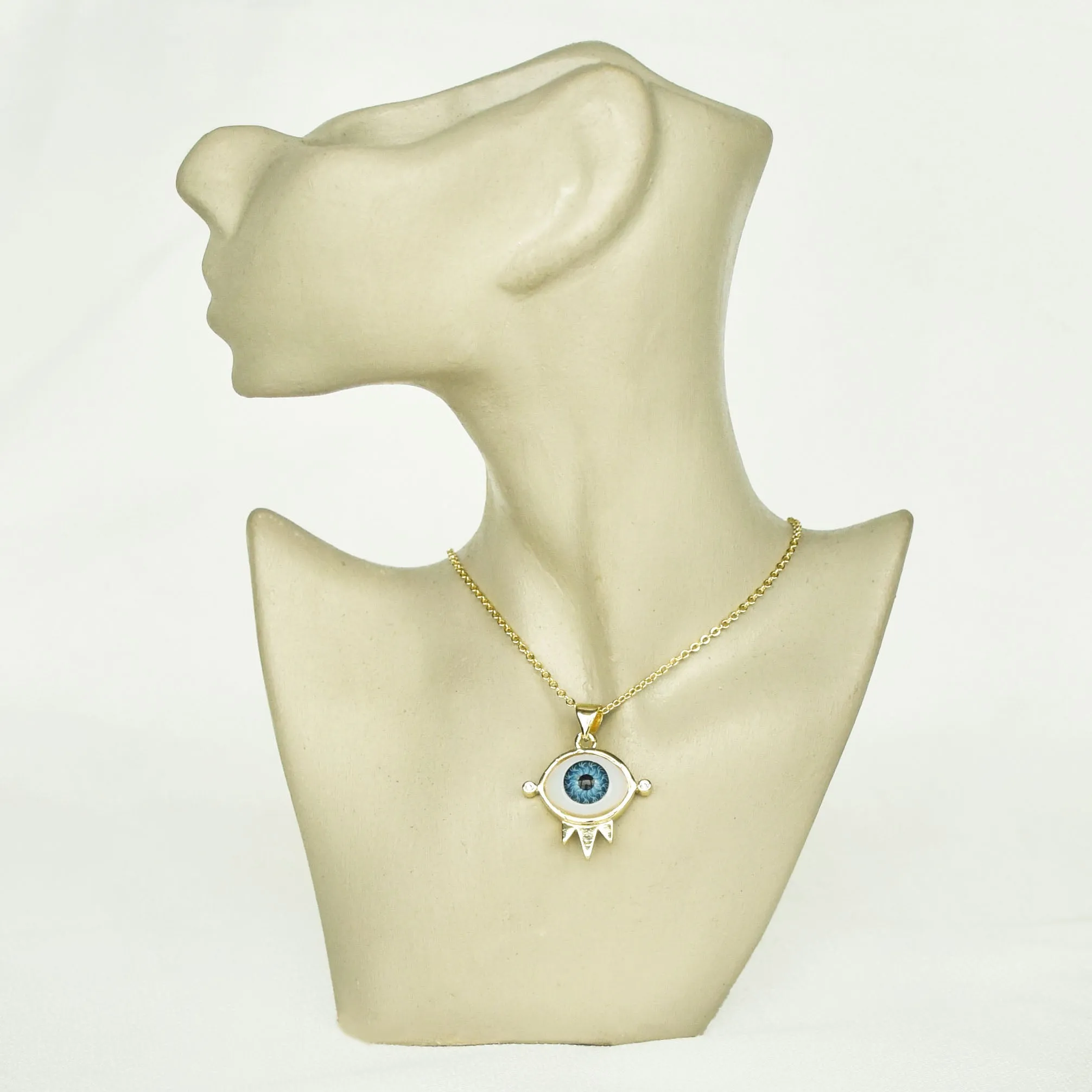 Original Evil Eye Crown Pendant