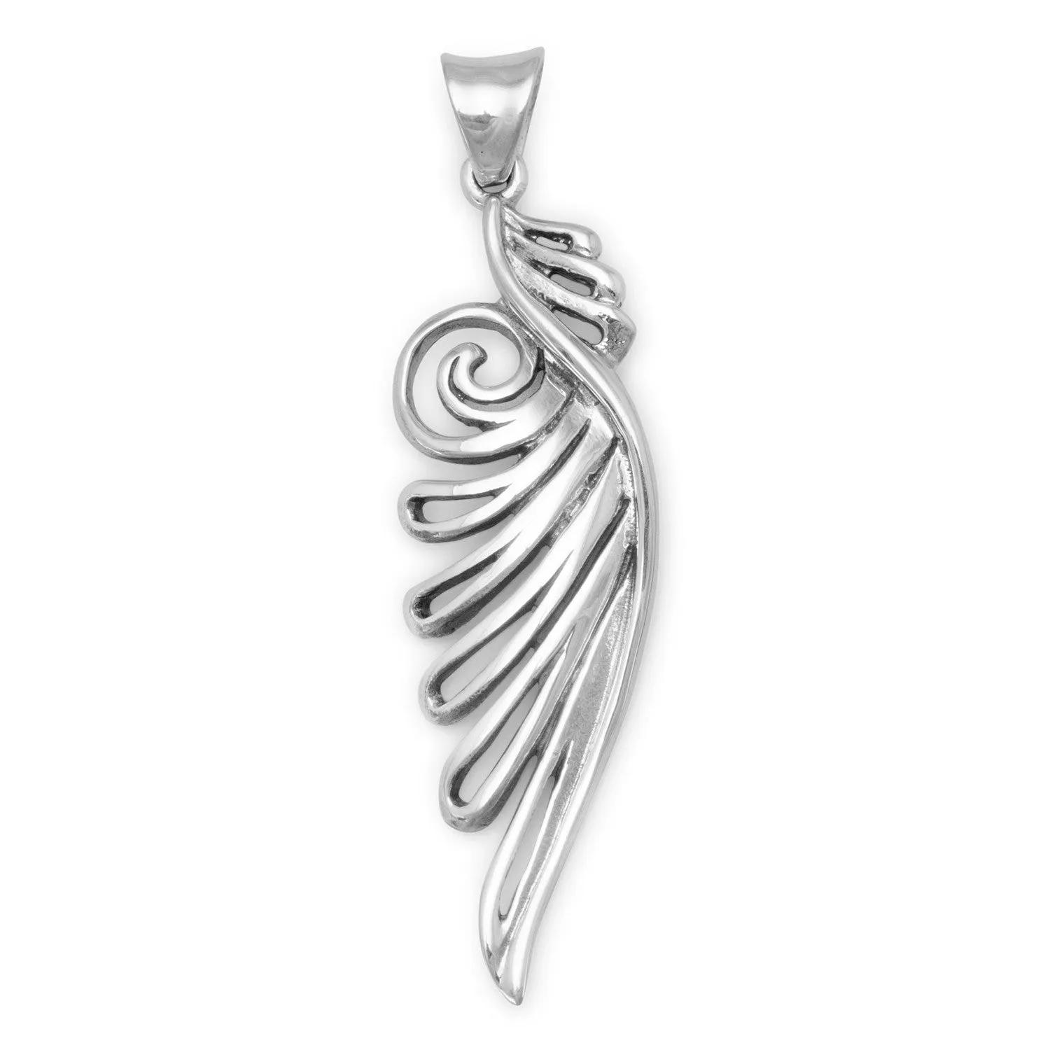 Ornate Angel Wing Pendant