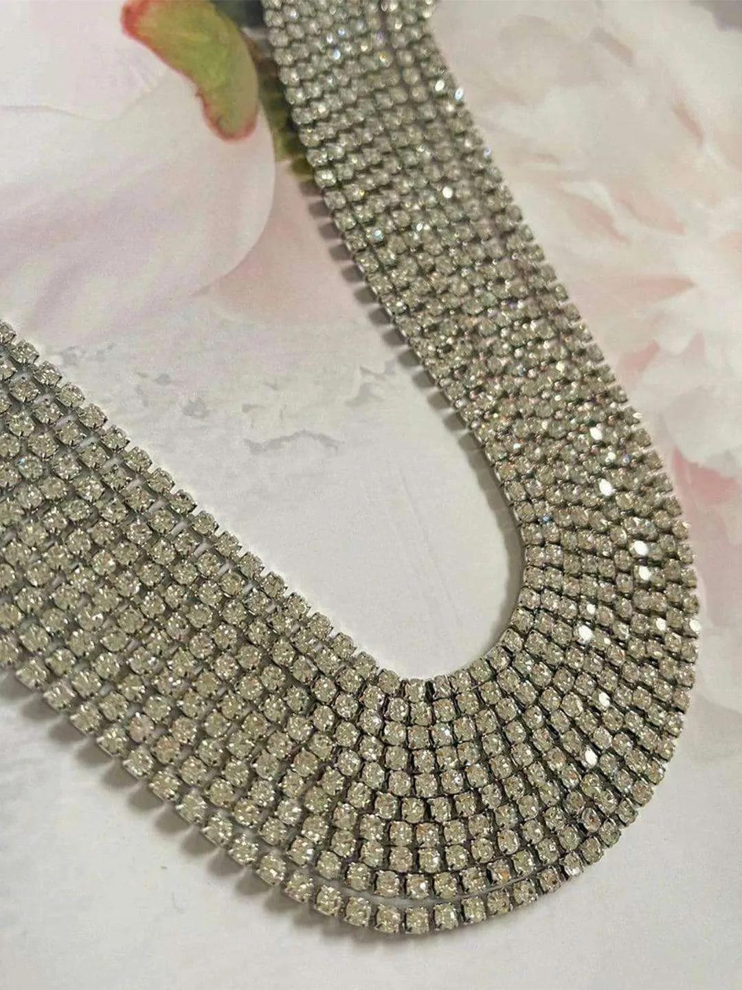 Orry Inspired Showstopper Necklace Silver