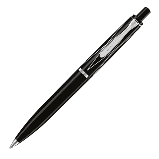 Pelikan Classic K215 Ballpoint Pen - Rhombus Chrome Trim