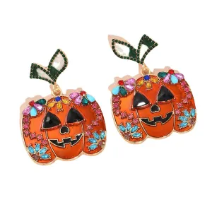 Pumpkin to Talk About Earrings