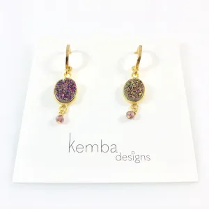 "Carnival Druzy" Earrings (Various Styles)