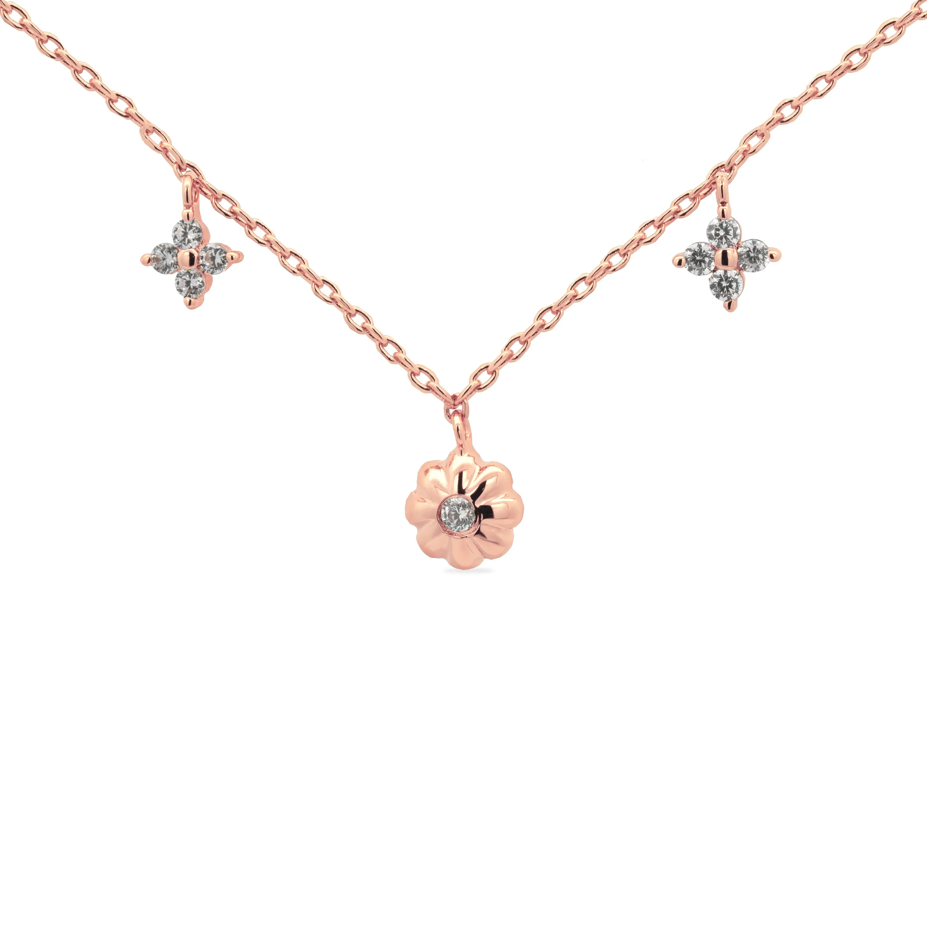 Rose Gold Carmelo Necklace