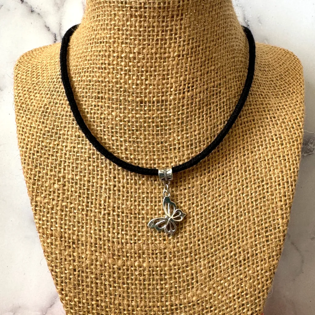 Silver Charm Choker